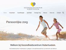 Tablet Screenshot of hubertusduin.nl
